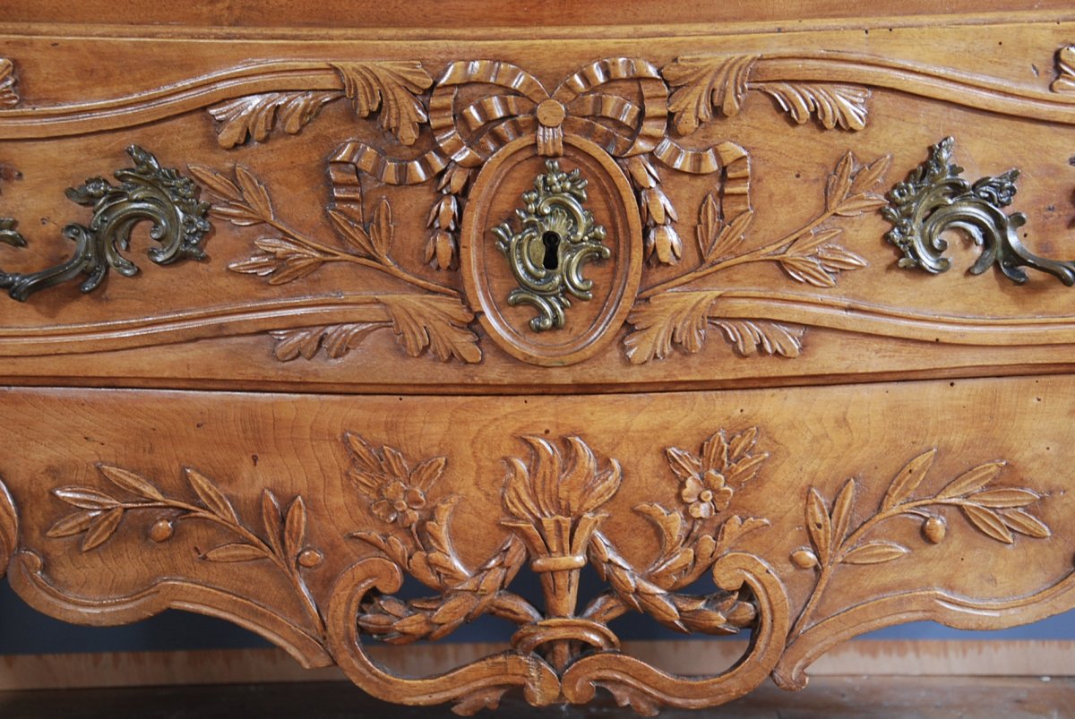 Commode Sauteuse ProvenÇale Epoque 18ème-photo-1