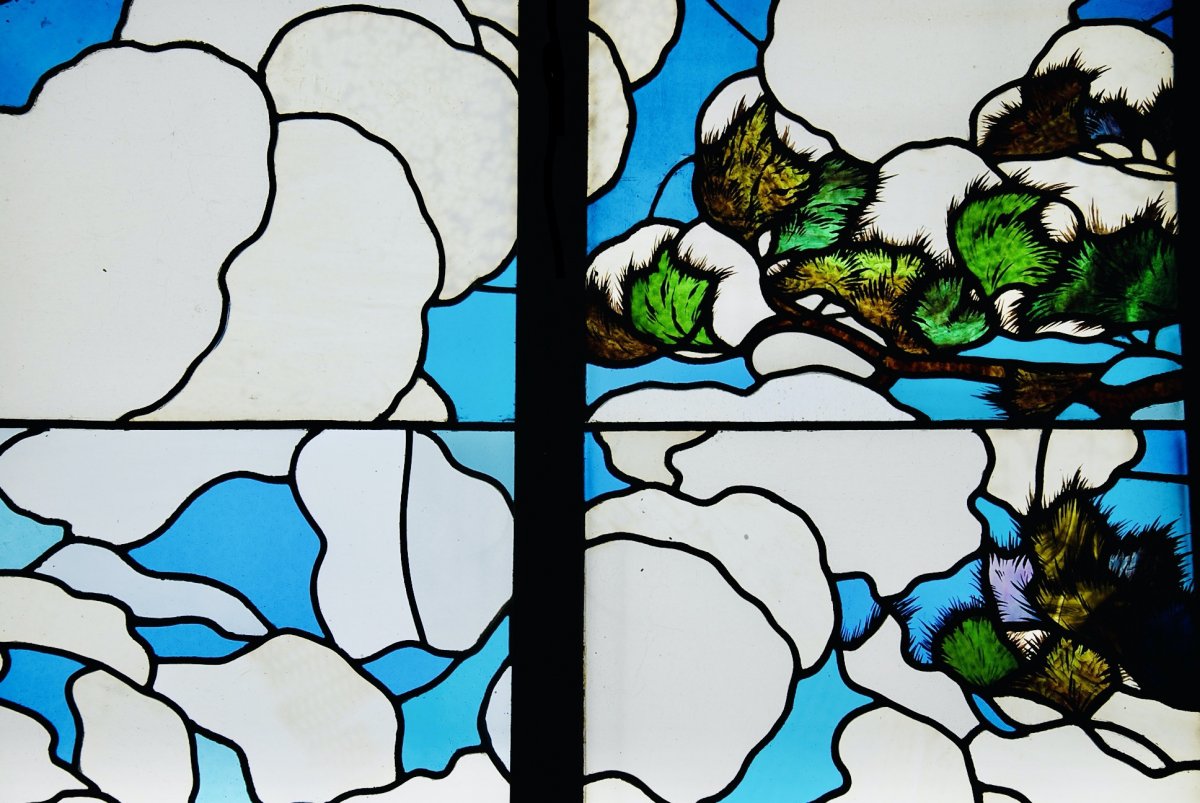 Stained Glass Stained Glass Bord De Mer Henri Rapin-photo-1