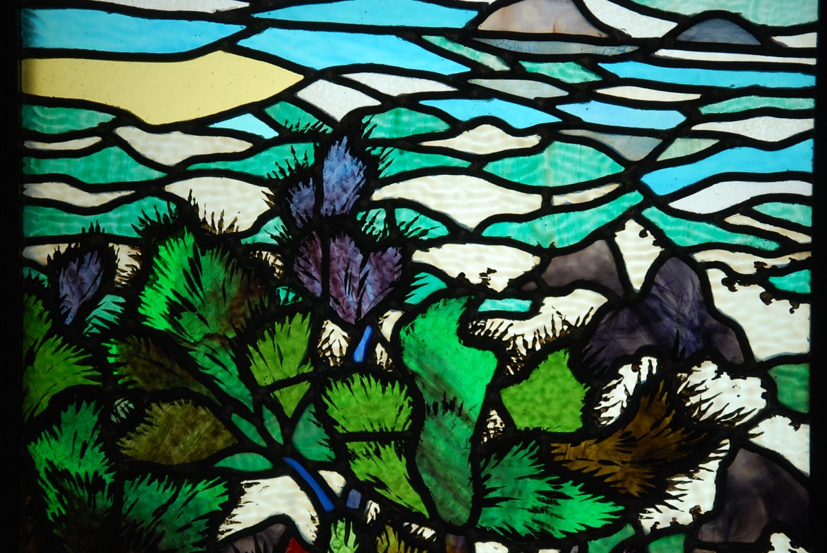 Stained Glass Stained Glass Bord De Mer Henri Rapin-photo-6