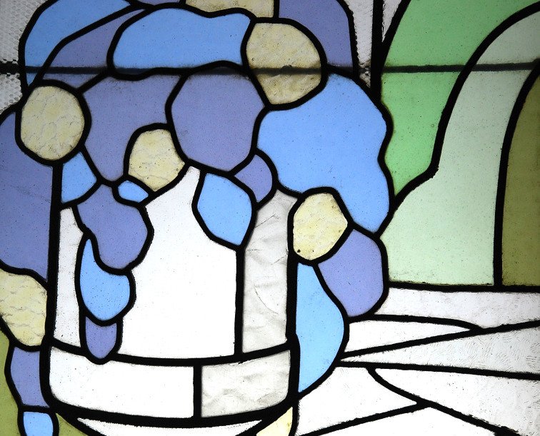 Stained Glass Art Deco De Largillier-photo-2