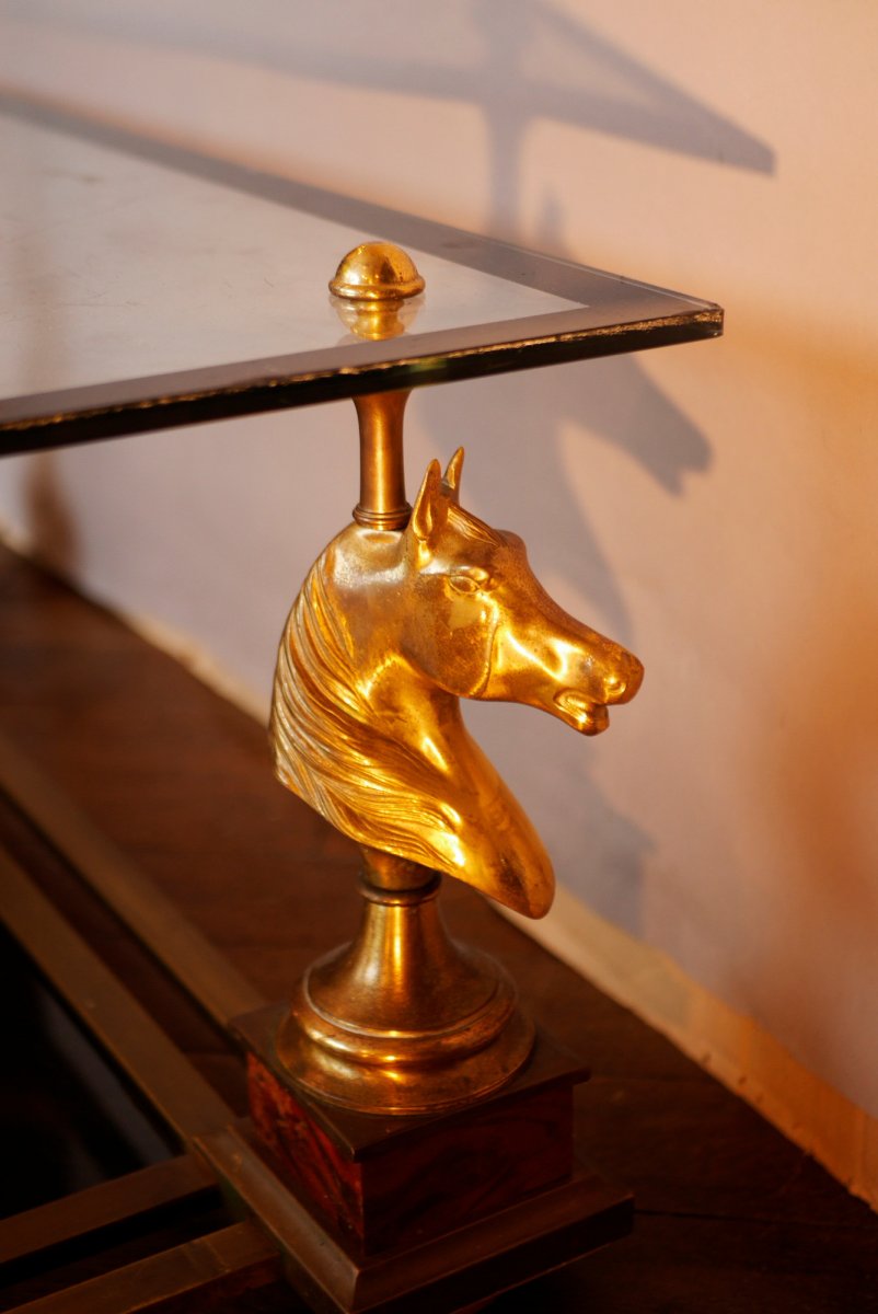 Table Basse A Tete De Chevaux Maison Charles-photo-2