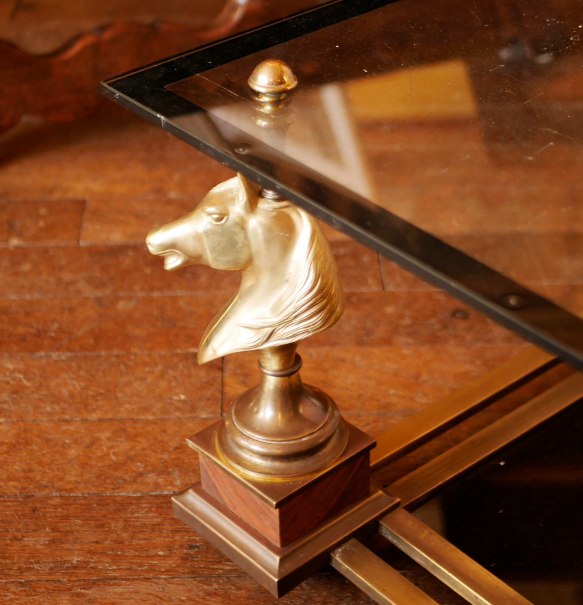 Table Basse A Tete De Chevaux Maison Charles-photo-3