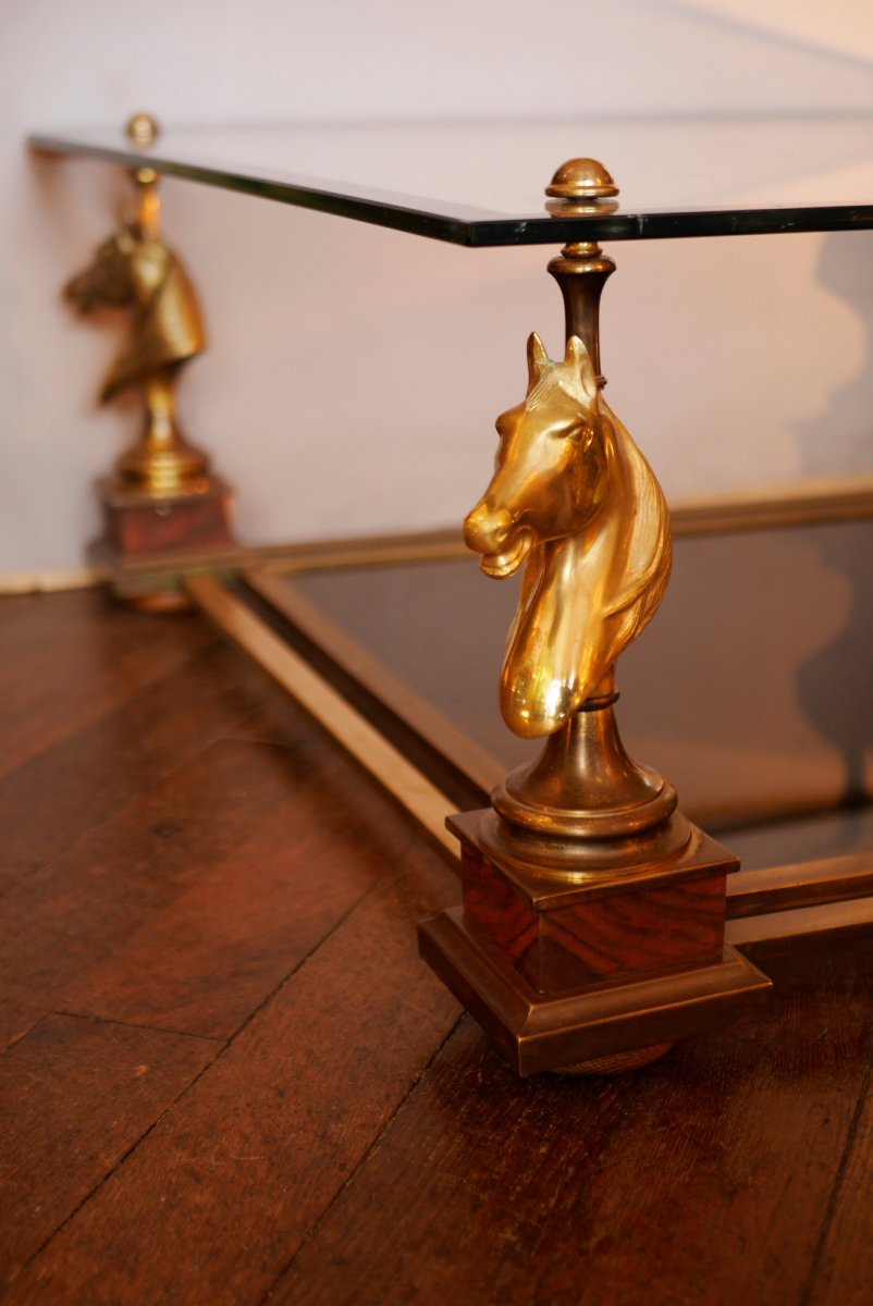 Table Basse A Tete De Chevaux Maison Charles-photo-4
