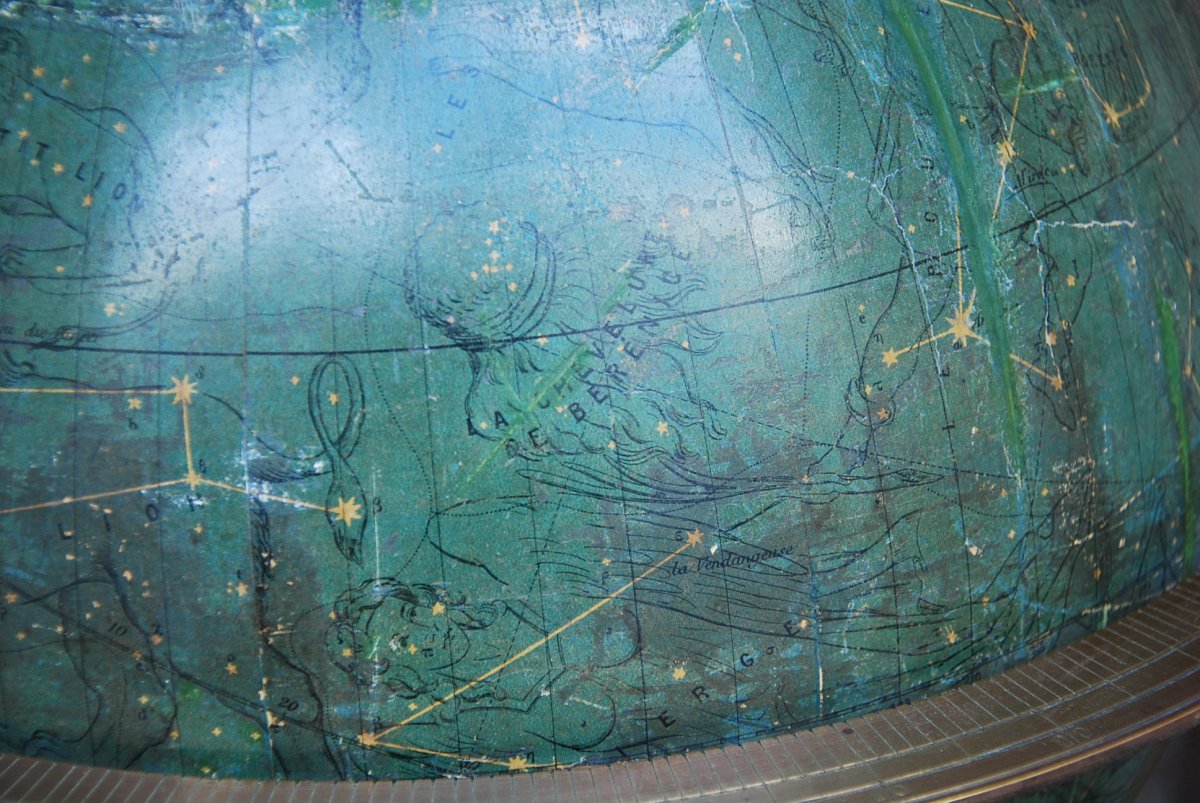 Globe Celeste Par M.ch.simon Ed Delagrave-photo-1