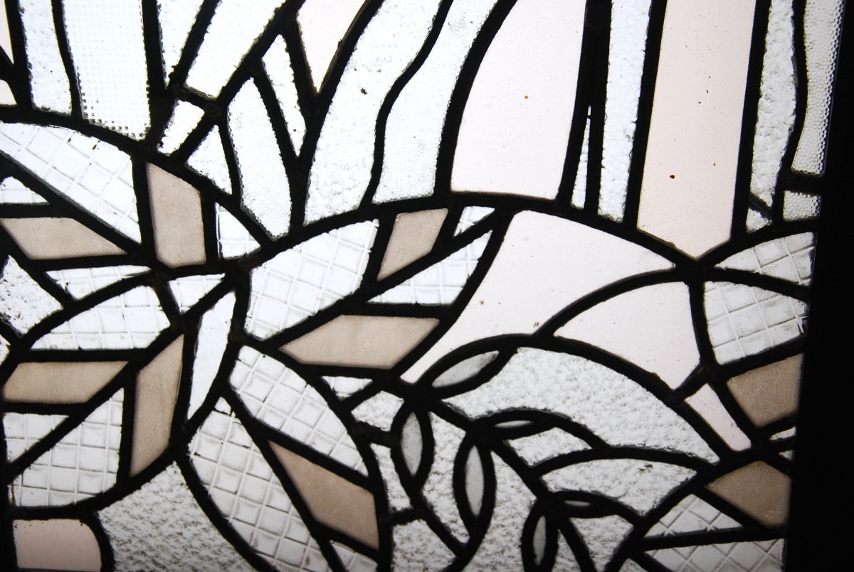 Vitrail Vitraux Art Déco Aux Biches-photo-4