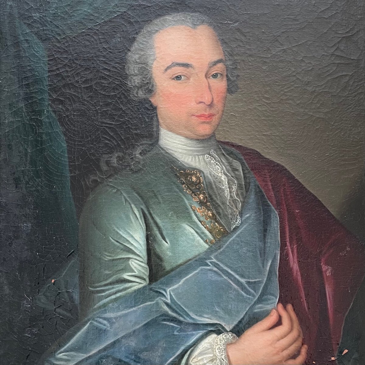 Portrait Of A 18th Century Gentleman-photo-2