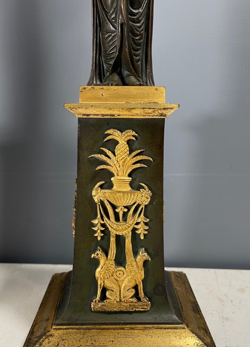 Pair Of Empire Candelabra-photo-3