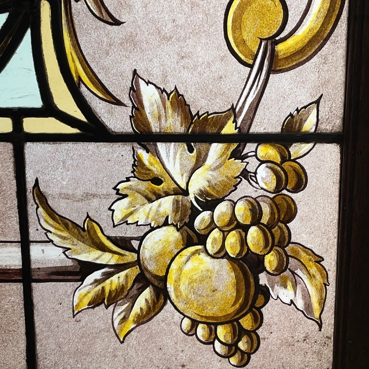 Stained Glass Stained Glass With Fruits-photo-2