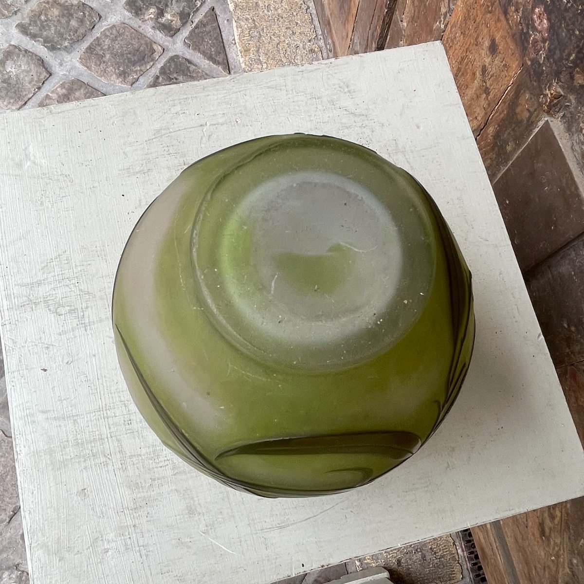 Gallé Vase “eucalyptus”-photo-4
