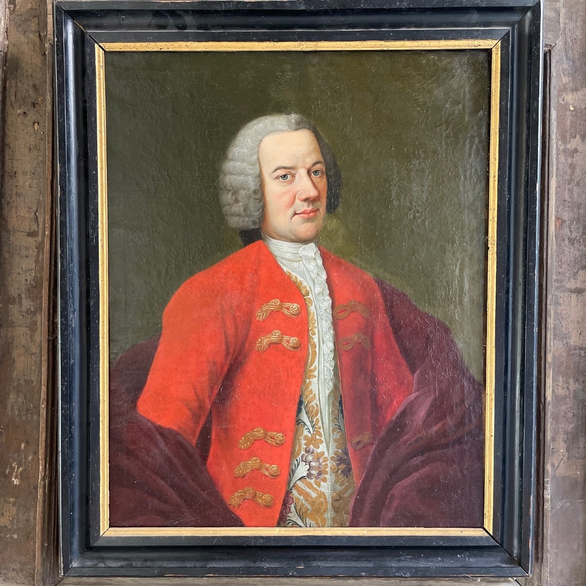 Portrait Of A 18th Century Gentleman