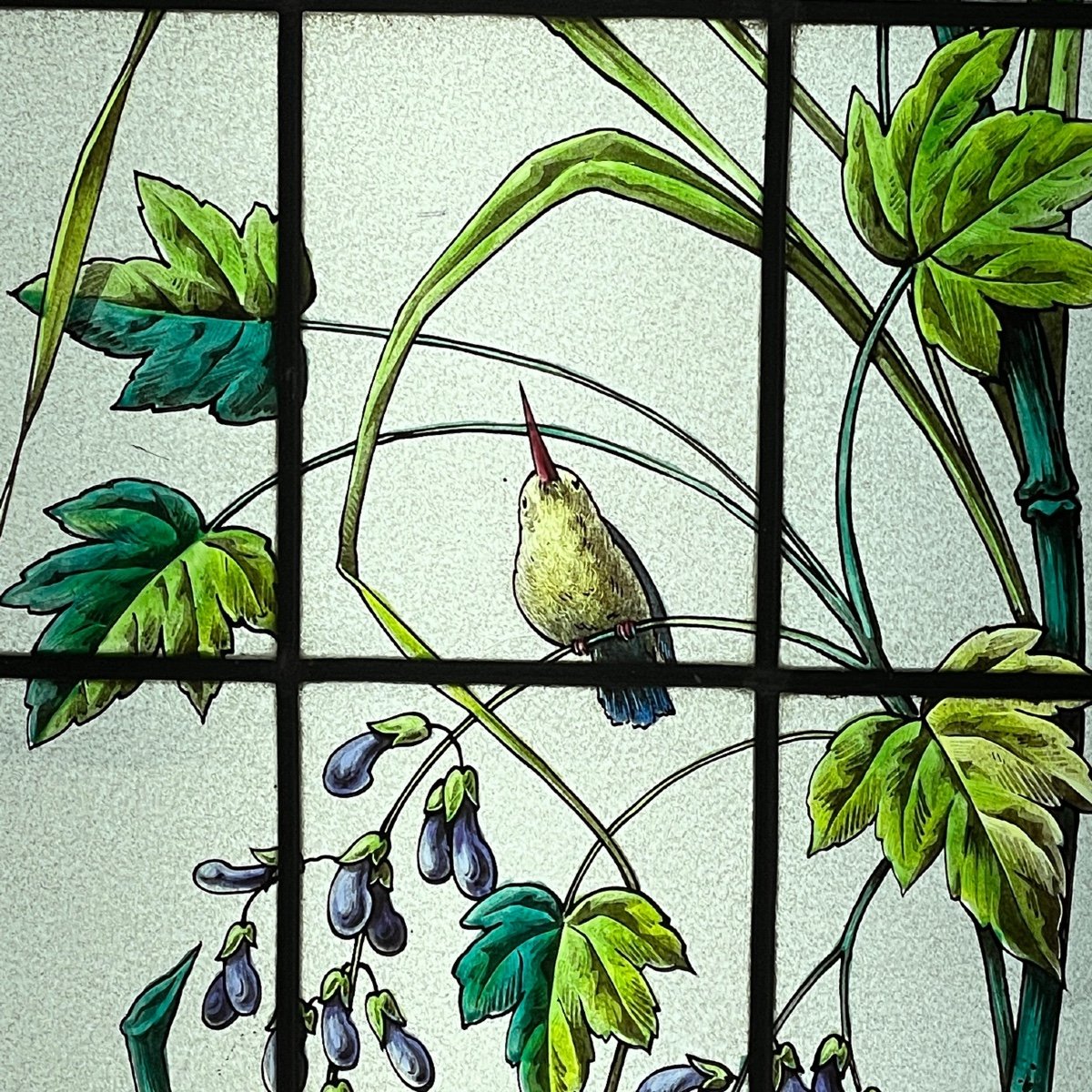 Stained Glass With Birds-photo-6