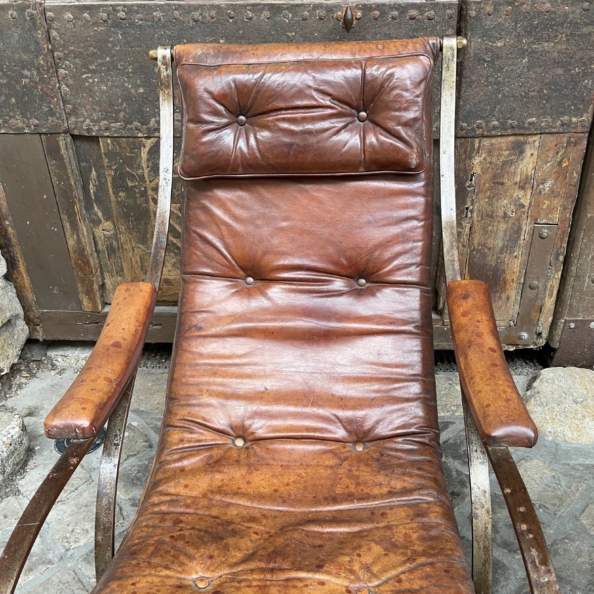 Paire De Fauteuils Rocking Chair 19ème-photo-1