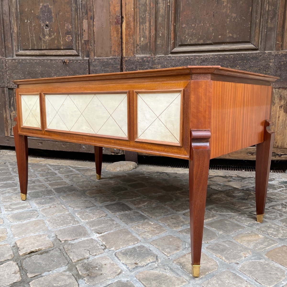 Bureau Acajou Et Parchemin-photo-6