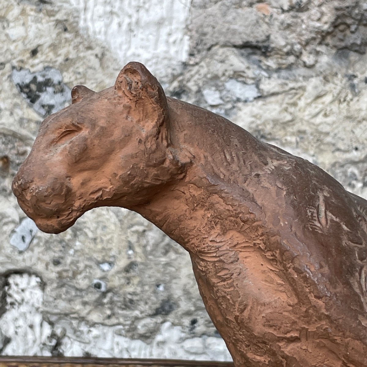 Lioness On The Watch, Roger Godchaux (1878-1958)-photo-4