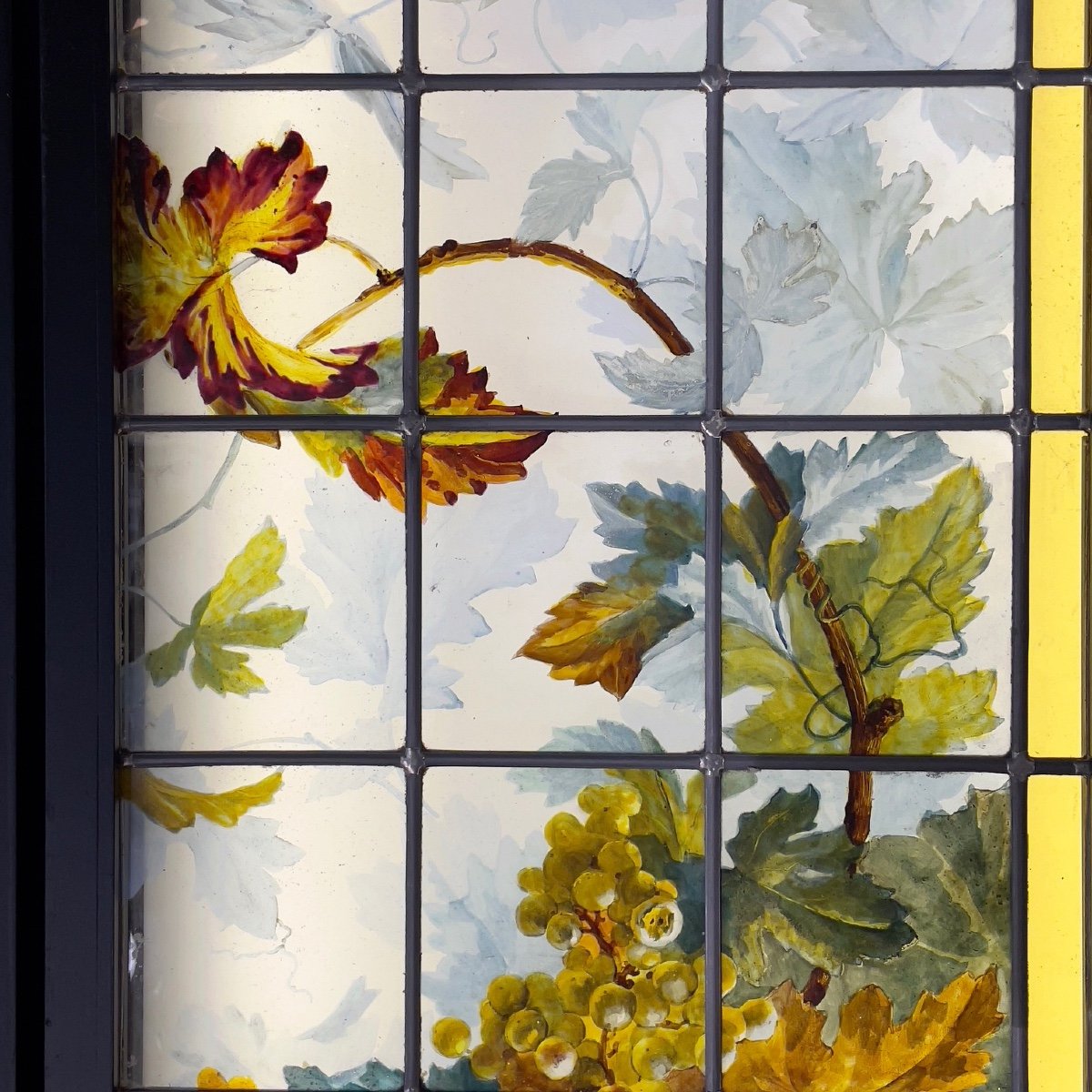Pair Of Stained Glass Windows At The Vine-photo-4