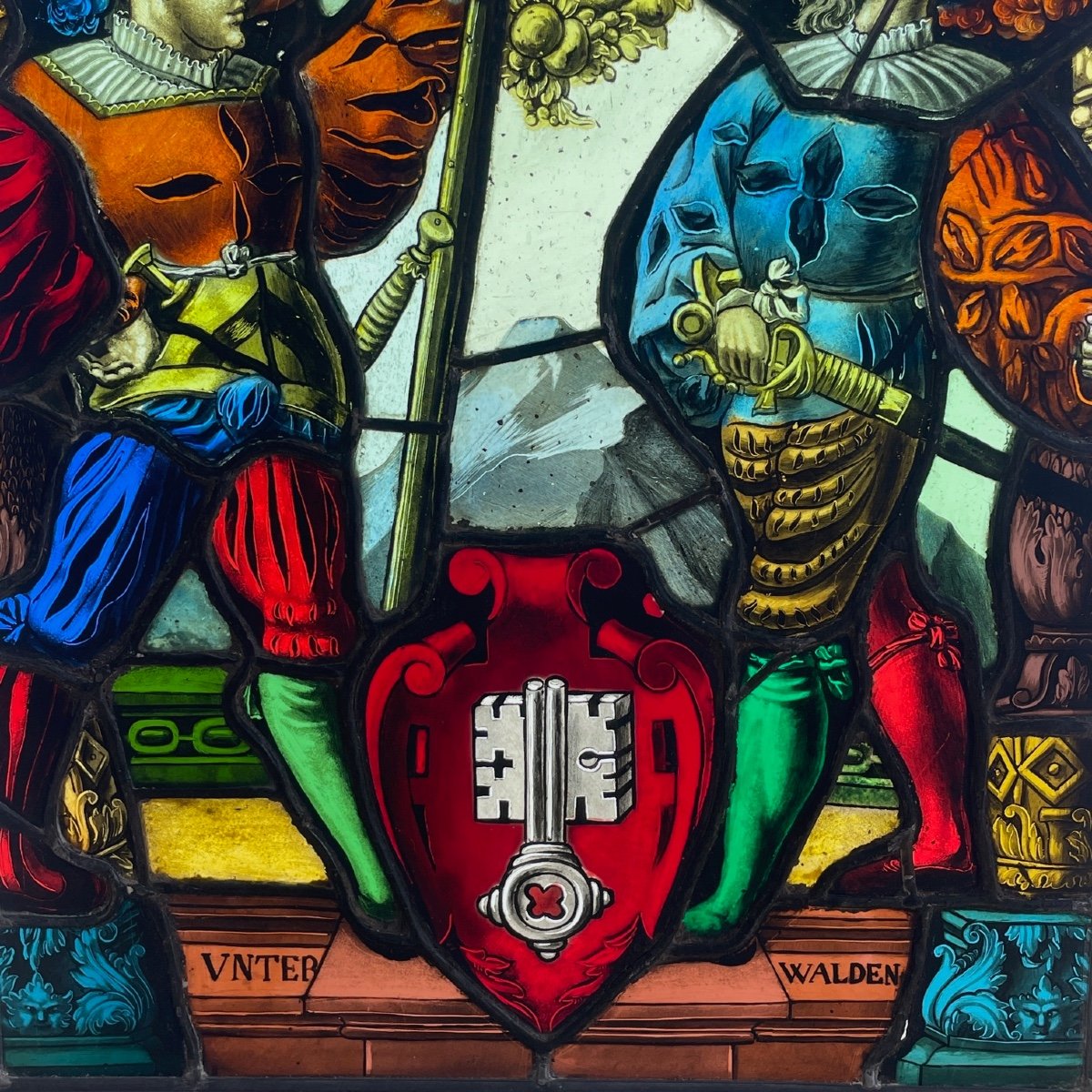 Stained Glass Windows With Keys-photo-3