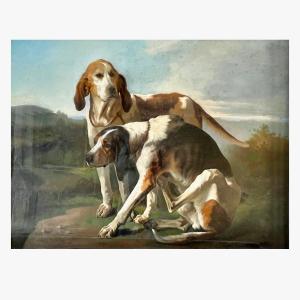 Pastel aux chiens grand Franco Anglais