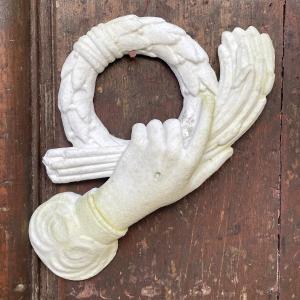 Marble Hand Decorative Element