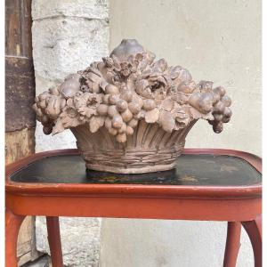 Terracotta Fruit Basket