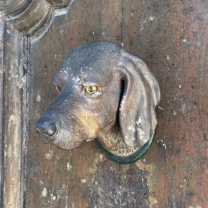 Terracotta Dog Head
