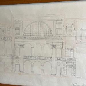 Marseille Architecture Project Drawing