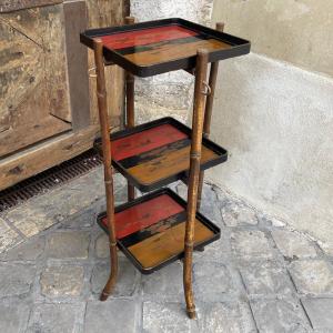 Lacquer Side Table