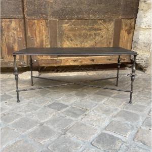 Slate Coffee Table By F. Pouenat