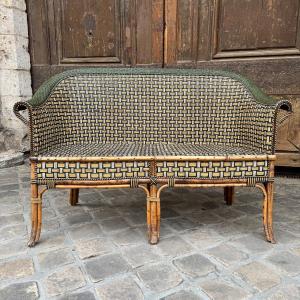 Rattan Bench