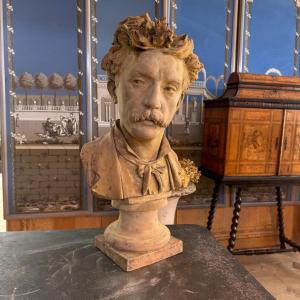 Terracotta Artist Bust
