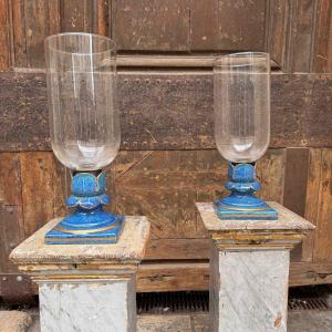 Pair Of Candle Jars By Christian Dior Paris