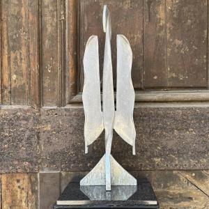 Sculpture Aluminium Arisztid Szendy (1936-2013)