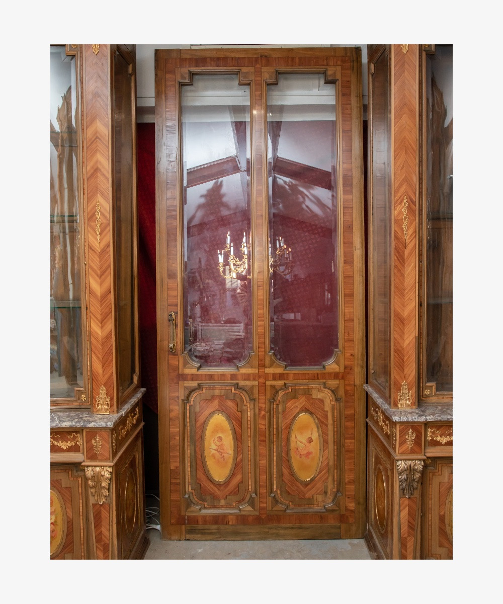 Bibliothèque en vernis Martin -photo-2