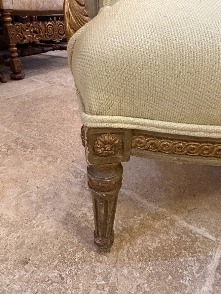 Pair Of Bergère Armchairs-photo-3