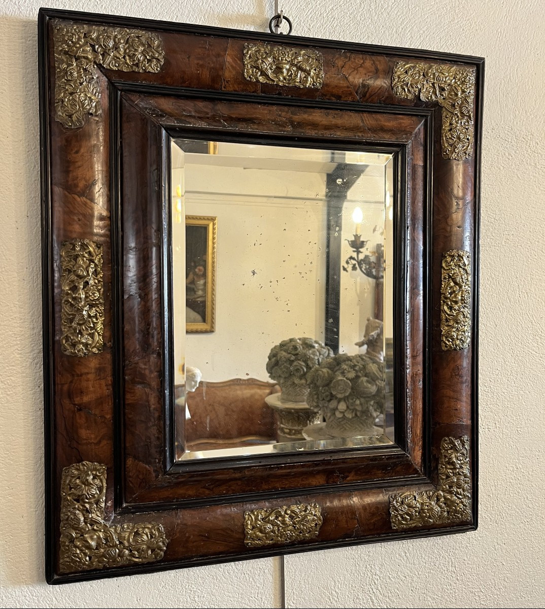 Miroir d'époque XVIIe siècle