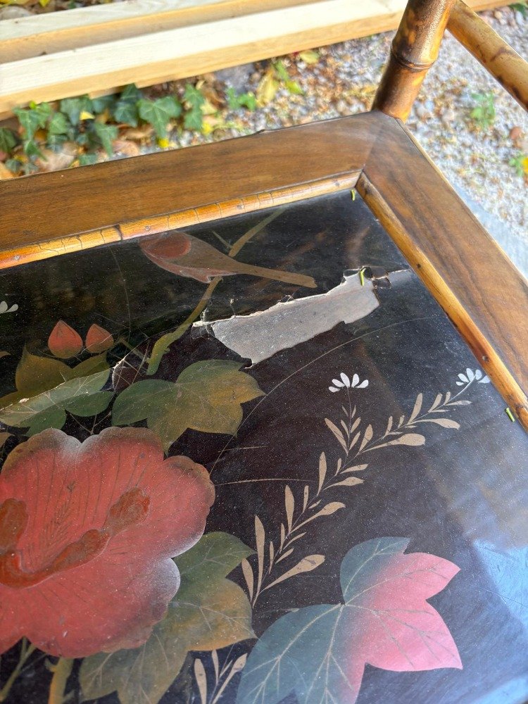 Bamboo And Lacquer Shelf-photo-1