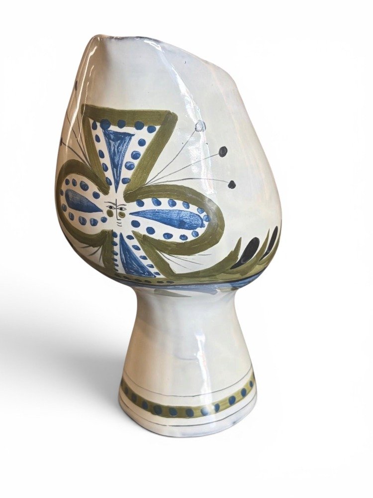 Glazed Ceramic Pitcher, Vallauris, Roger Capron (1922–2006) -photo-3