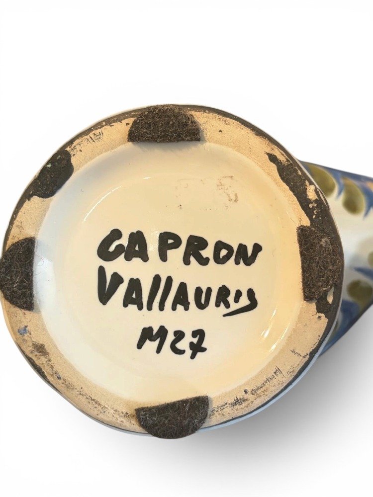 Glazed Ceramic Pitcher, Vallauris, Roger Capron (1922–2006) -photo-2