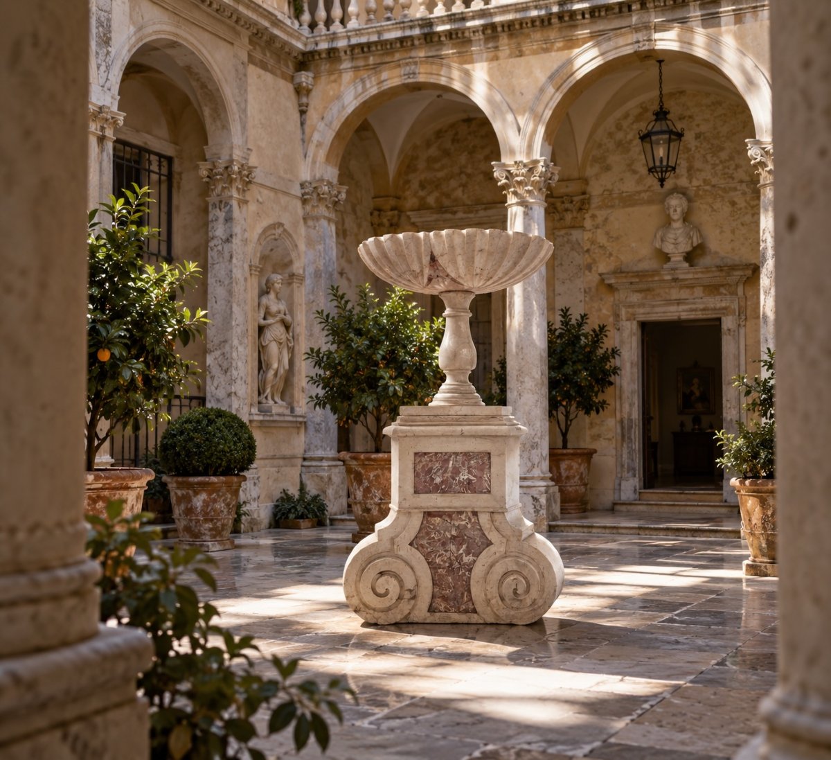 Fontaine en marbre-photo-8