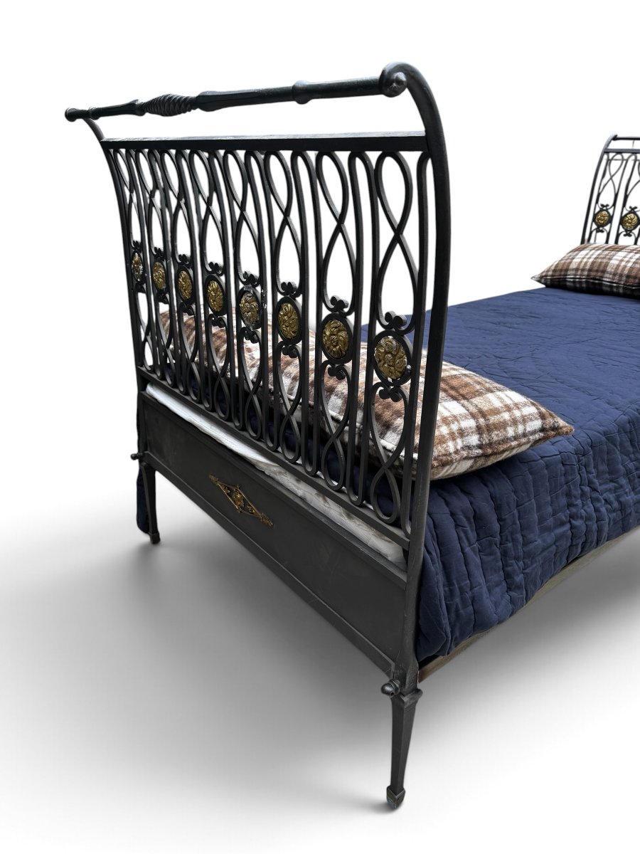 Directoire-style Wrought-iron Daybed-photo-4