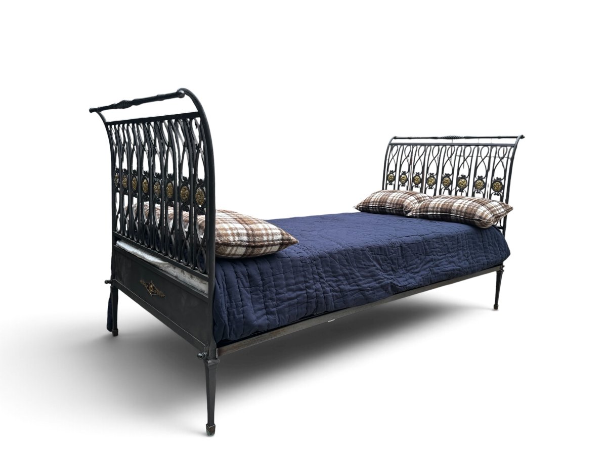 Directoire-style Wrought-iron Daybed