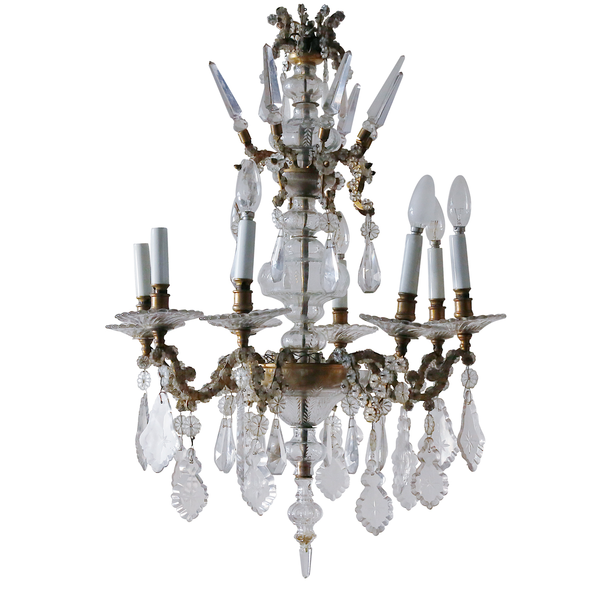 Lustre à Pampilles 1900 