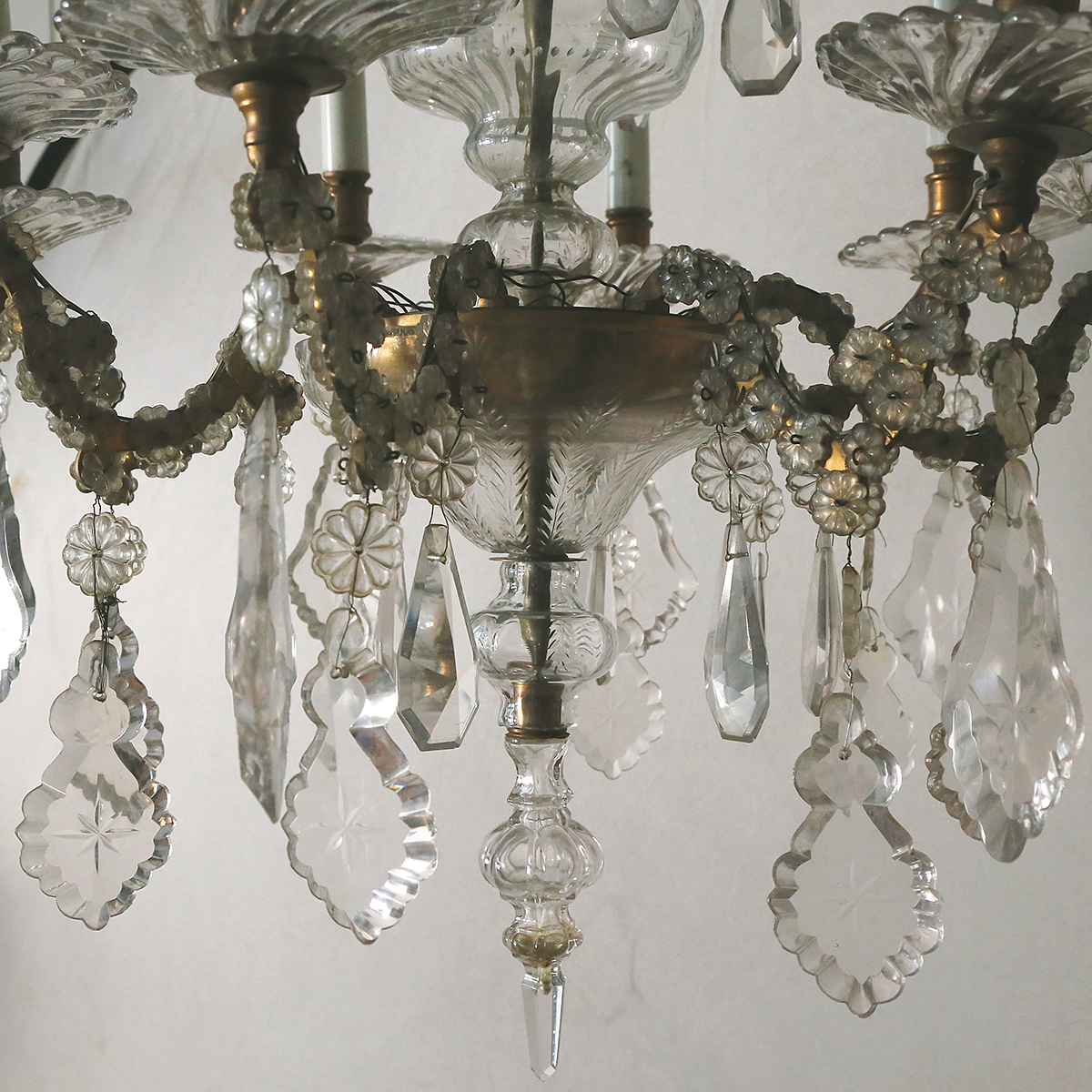 Lustre à Pampilles 1900 -photo-2