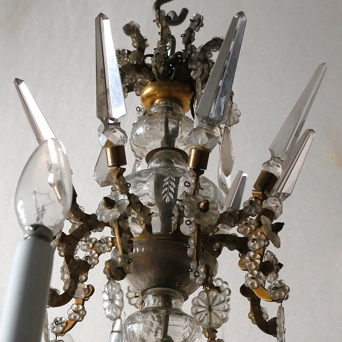 Lustre à Pampilles 1900 -photo-4
