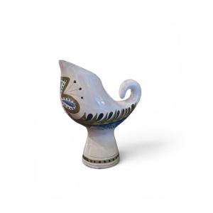 Pichet en céramique émaillée, Vallauris, Roger Capron (1922-2006)