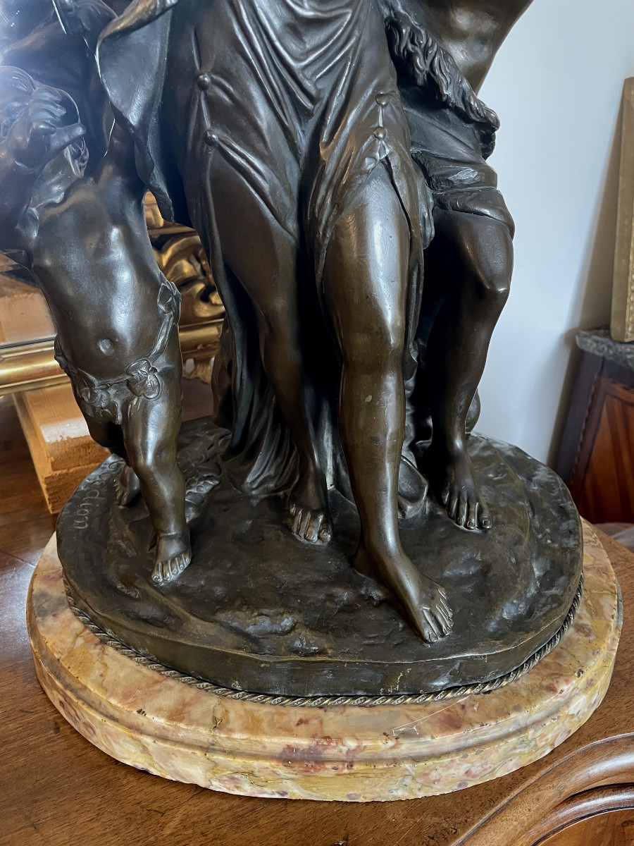  Bronze Triumph Of Bacchus Clodion-photo-1