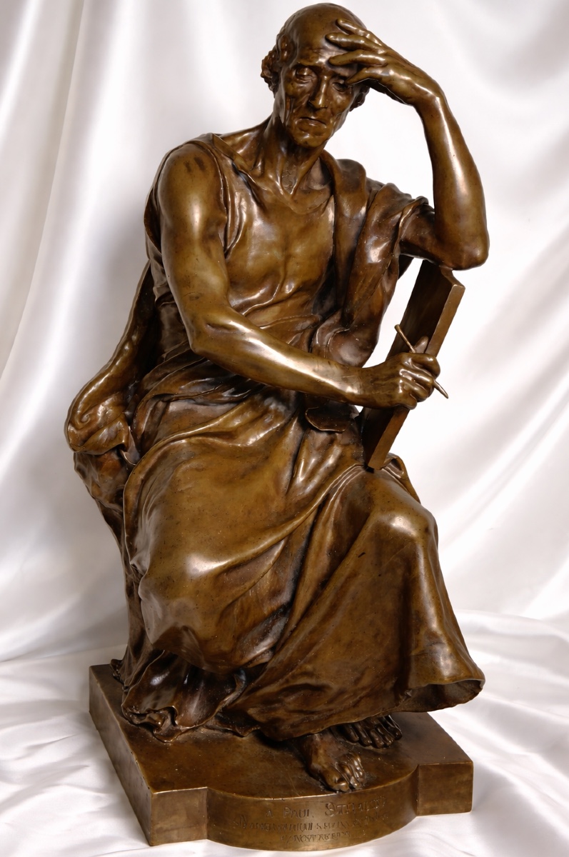 Bronze Paul Dubois  Barbedienne  & Collas 