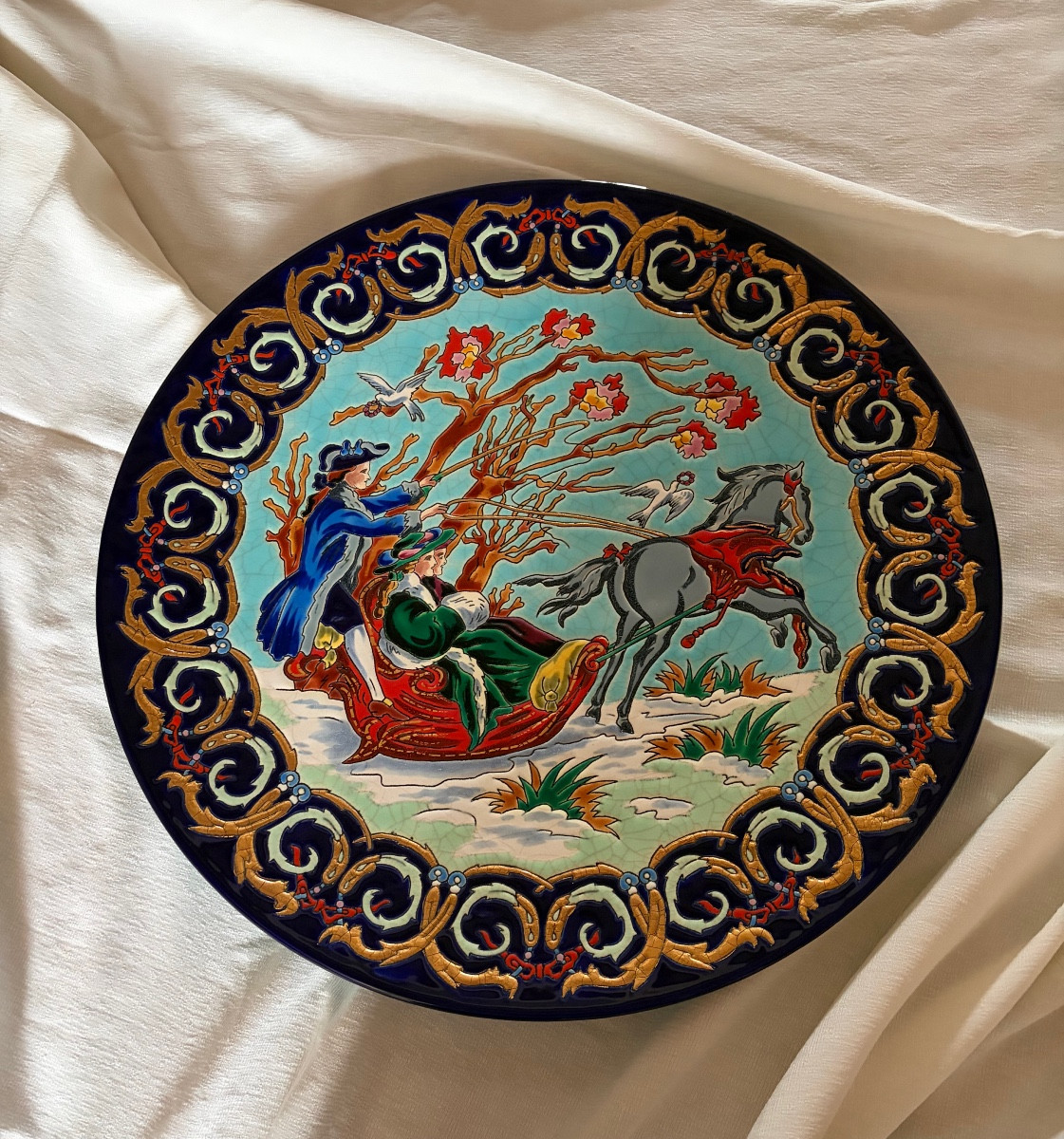 Enamelled Dishes From Longwy-photo-3