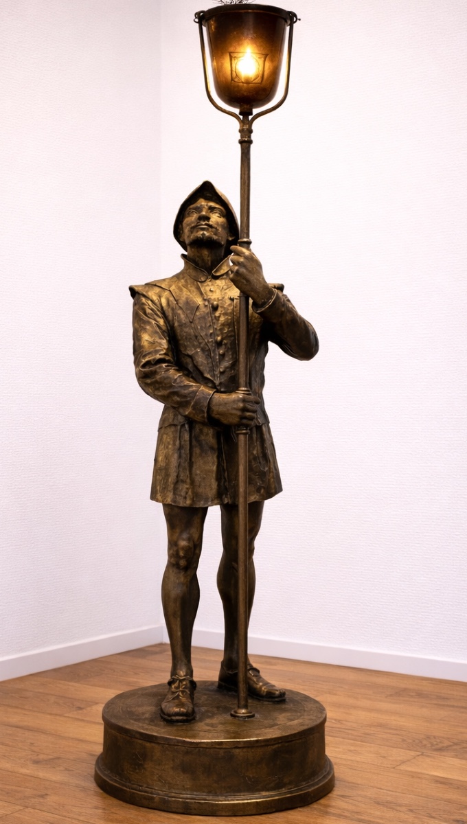 Grande Sculpture en Bronze