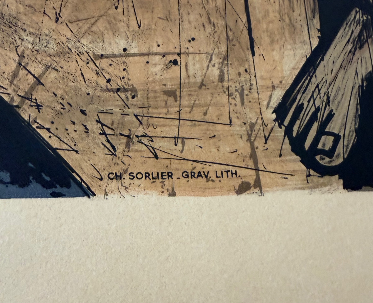 Bernard Buffet Lithograph-photo-4