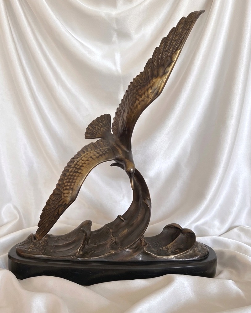 Bronze Mouette Ruchot